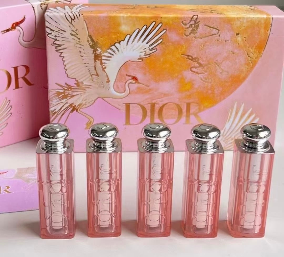 CHRISTIAN DIOR Rouge Dior Mini Lipstick Gift Set (5 Shades) | Limited Edition | 50% Off Warehouse Clearance