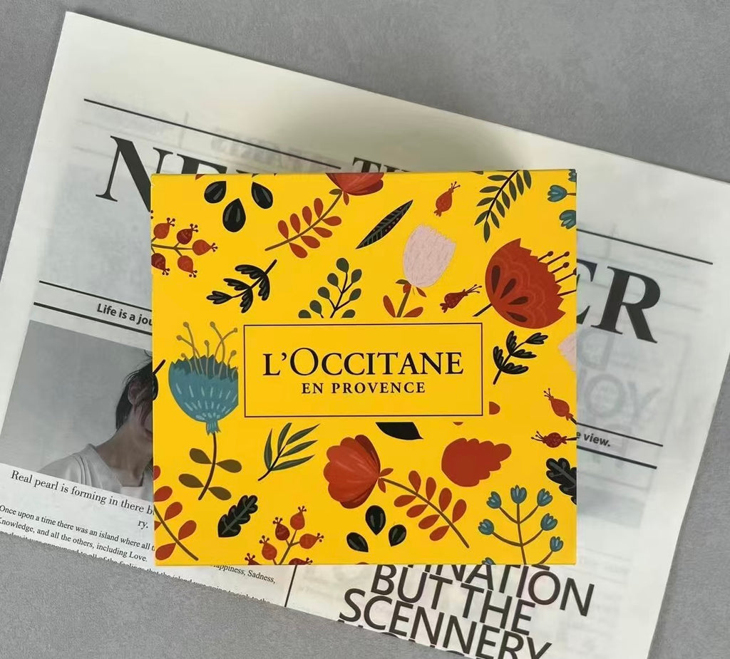 L’OCCITANE Almond Travel Exclusive Set | Shower Oil, Body Milk, Shampoo & Conditioner | 50% Warehouse Clearance
