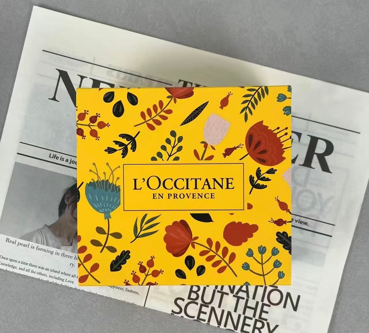 L’OCCITANE Almond Travel Exclusive Set | Shower Oil, Body Milk, Shampoo & Conditioner | 50% Warehouse Clearance