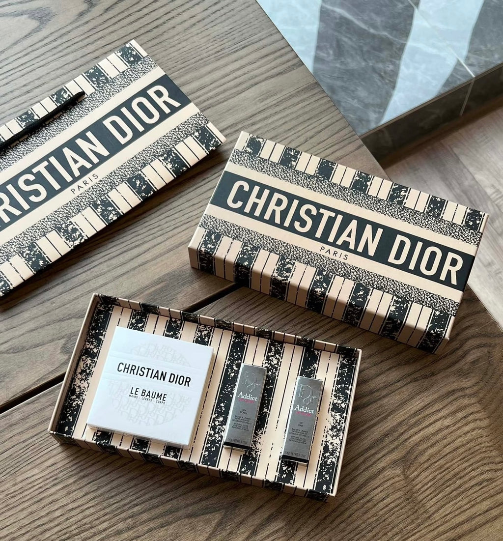 CHRISTIAN DIOR Le Baume Multi-Use Balm + Dior Addict Lip Glow Mini Set | Gift Set
