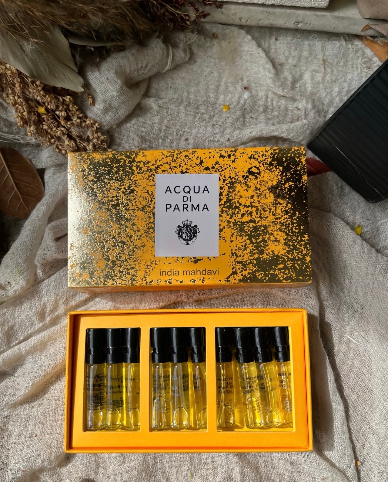 Acqua di Parma Fragrance Discovery Set – 10 × 1.5ml Luxury Mini Perfumes | 50% Warehouse Clearance