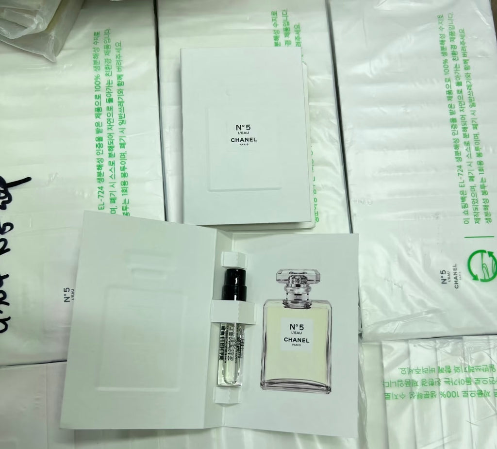 CHANEL Fragrance Sample Cards (1.5ml) | 50% Warehouse Clearance