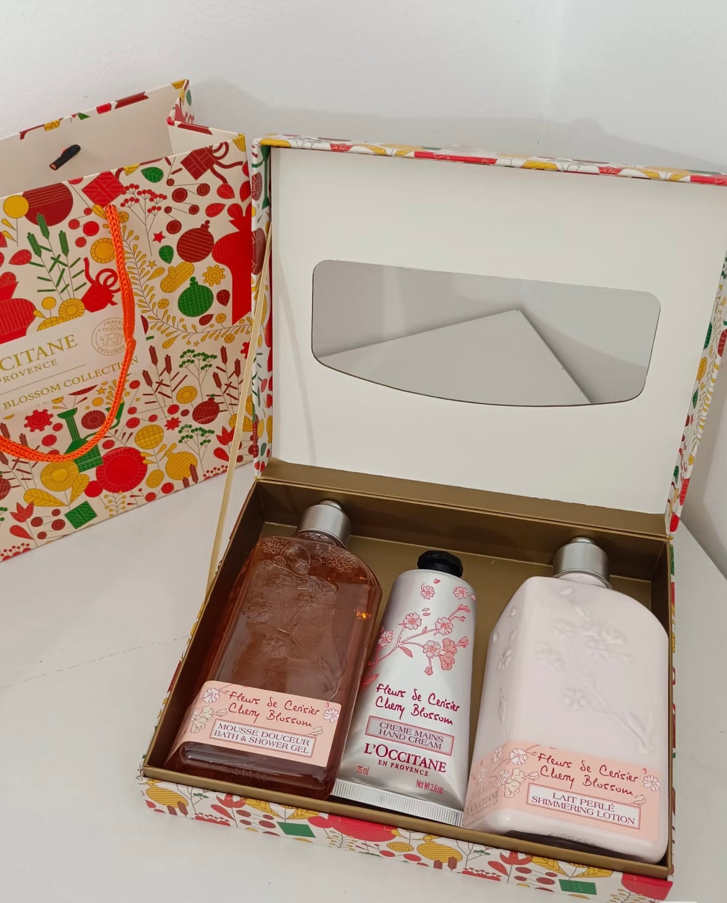 L’OCCITANE Cherry Blossom Gift Set | Limited Edition | 50% Warehouse Clearance