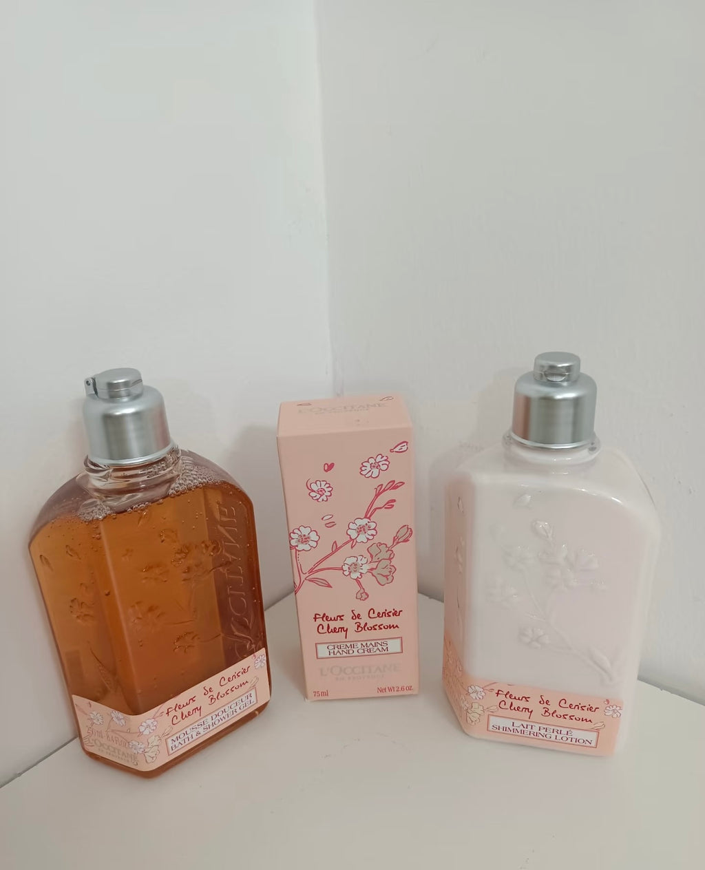 L’OCCITANE Cherry Blossom Gift Set | Limited Edition | 50% Warehouse Clearance