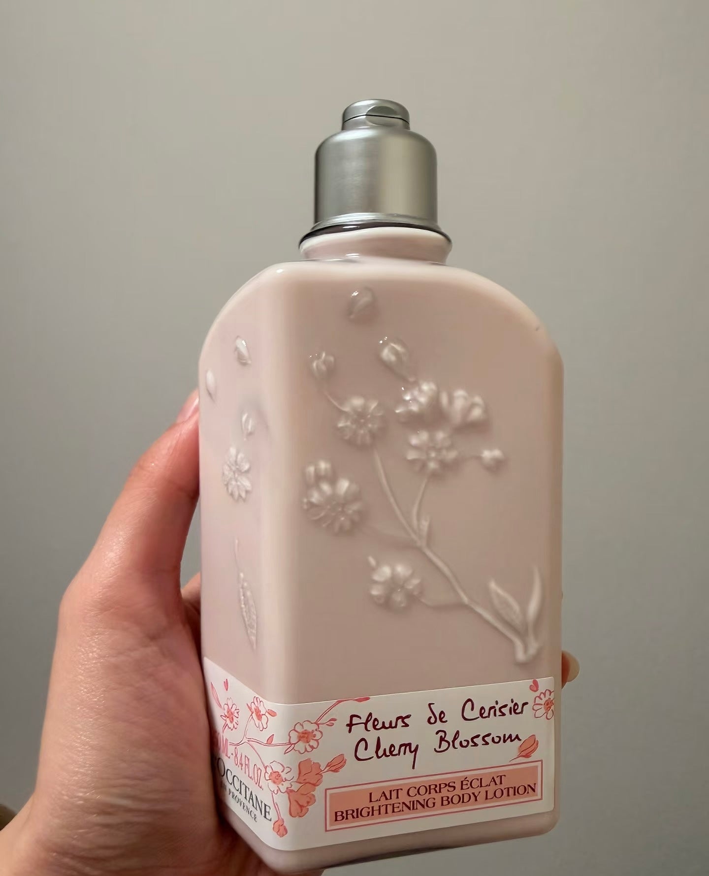 L’OCCITANE Cherry Blossom Brightening Body Lotion | 50% Warehouse Clearance