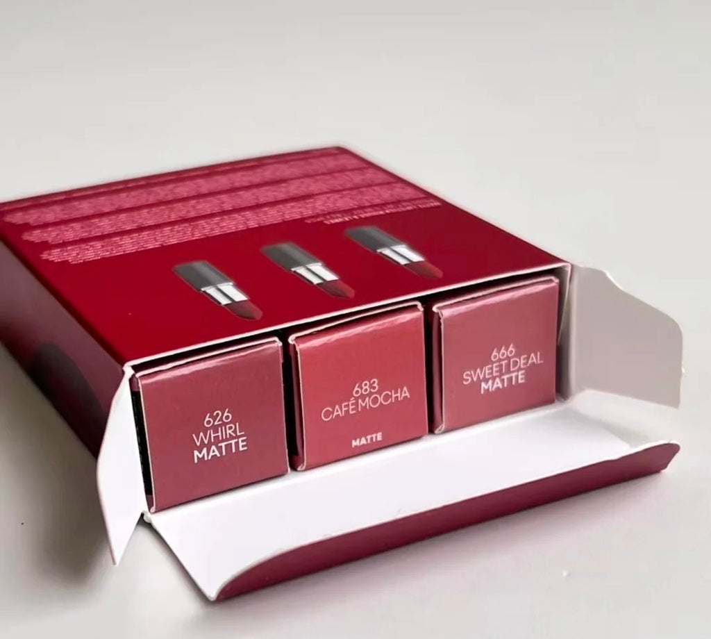 MAC Mini Lipstick Gift Set (3 Shades) | Warehouse Clearance 50% Off