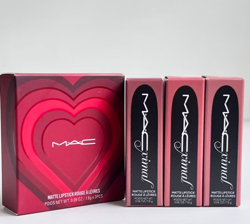 MAC Mini Lipstick Gift Set (3 Shades) | Warehouse Clearance 50% Off
