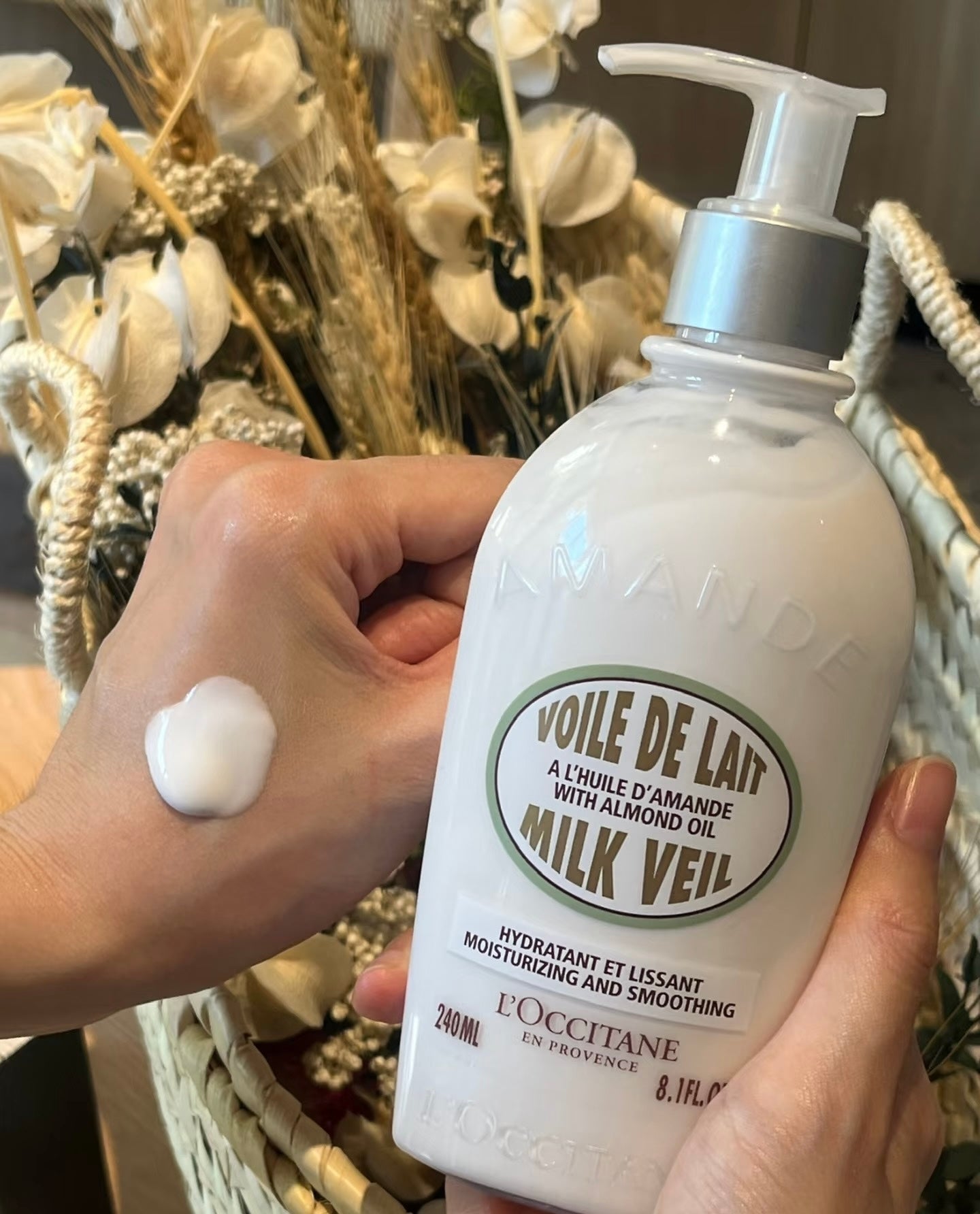 L’OCCITANE Almond Milk Veil Body Lotion 240ml | 50% Warehouse Clearance